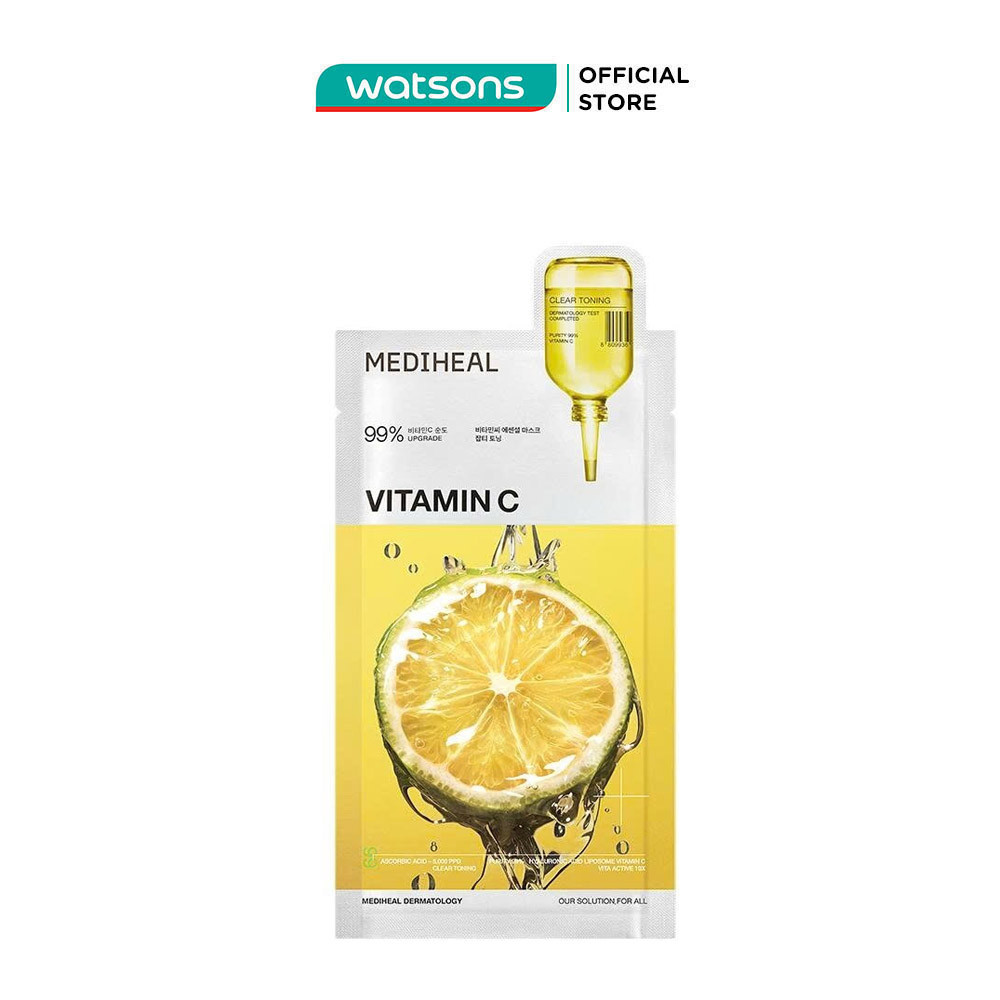 Mặt Nạ Mediheal Vitamin C Essential Mask Clear Toning 24ml