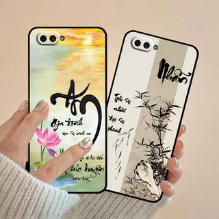 Ốp lưng Oppo A3s / A1k in hình thư pháp cha mẹ bình an