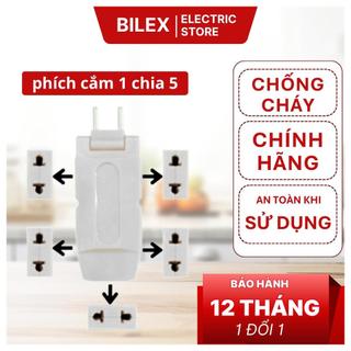 Ổ chia điện 5 ổ, 3 ổ VINAMAX 2500W – Đầu chia 1 ra 5, Đầu chia 1 ra 3 chịu tải cao, ổ cắm an toàn