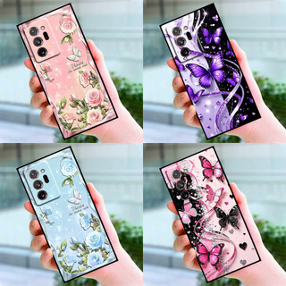 Ốp lưng Samsung Note 20 / Note 20 Ultra / Note 20 Ultra 5G in hình họa tiết hoa tim xinh