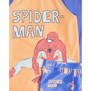 DB00015 - Bộ bơi Marvel Mario, Spiderman, Black Panther bé trai size 2-8y