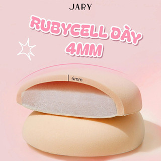 Mút Tán Nền Jary Thick Foundation Puff Mịn Mước Không Hút Kem - Bebeau