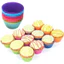 12 Chiếc Có Thể Tái Sử Dụng Nướng Bánh Silicon Cốc Nướng Bánh Cupcake Lót M Uffin Cas E S Silicone