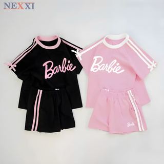 2604.81 - Bộ thun ngắn tay Nexxi viền sọc búp bê size 3 - 8y