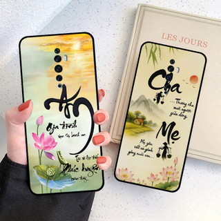 Ốp lưng Oppo Reno 2 / Reno2 F / Reno 2Z / Z in hình thư pháp cha mẹ bình an