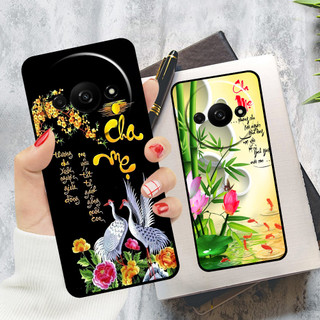 Ốp lưng Xiaomi Redmi A3 / Poco C61 in hình thư pháp cha mẹ bình an
