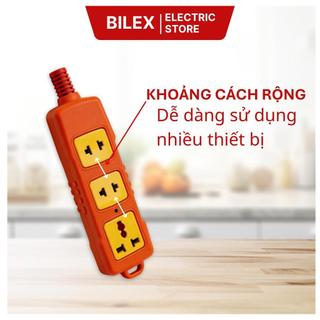 Ổ cắm điện chịu tải 3 lỗ Hinoki 6000W lõi sứ chống cháy ổ điện không dây