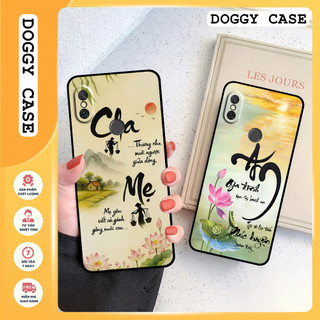 Ốp lưng Xiaomi Redmi Note 5 / Note 5 Pro / Note 6 Pro in hình thư pháp cha mẹ bình an