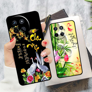 Ốp lưng Realme 11 / 11 Pro / 11 Pro+ (Plus) in hình thư pháp cha mẹ bình an