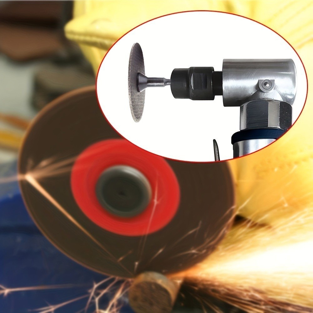 [Smellshi] Giá đỡ bánh xe cắt 3 / 8 1 / 4 cho lỗ Arbor cho dụng cụ quay