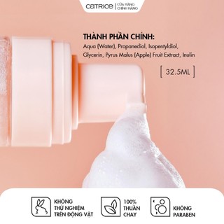 Kem Lót Dạng Bọt Catrice Soft Glam Foam Primer Cấp Ẩm, Căng Bóng 32,5ml - Nhập Khẩu Chính Hãng