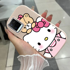 Ốp Lưng Áp dụng cho VIVO Y21 Y21t Y21s Y21e Y21a Y22 Y22s Y33s Y33t Case Vỏ mềm Mèo Hoạt hình