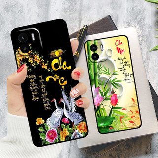 Ốp lưng Xiaomi Redmi A1 / Redmi A2 in hình thư pháp cha mẹ bình an