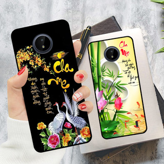 Ốp lưng Nokia 3.4 / G10 / C20 / C30 / C21 Plus in hình thư pháp cha mẹ bình an