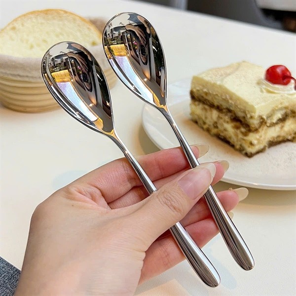Thìa Ăn Cơm Cháo Cho Các Bé 3x15cm Thìa Inox Thìa Cafe Thìa Gia Vị 18/10