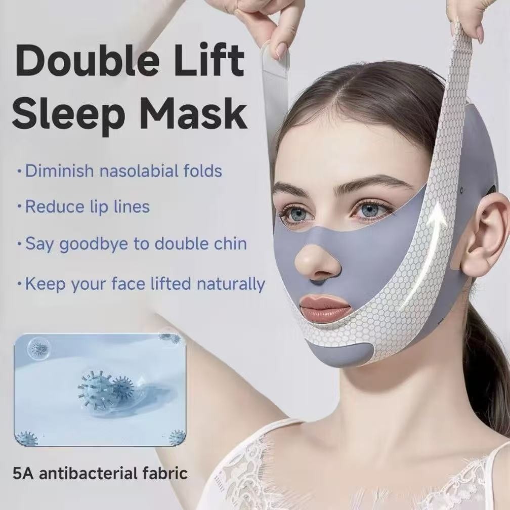 【Adel Floro &Co.】Mặt Nạ Định Hình Vline - Thoáng Khí, Nâng Cơ Cằm, Gọn Khuôn Mặt, Dùng Khi Ngủ