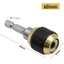 Tua vít khoan 60mm 1 / 4 Hex Shank Bit Tool Bộ chuyển đổi tác động thay đổi nhanh