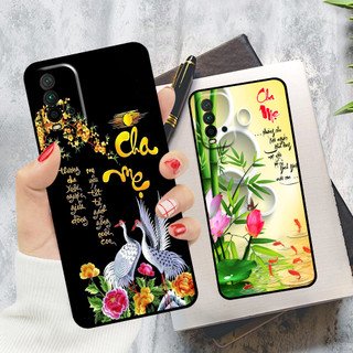 Ốp lưng Xiaomi Redmi 9T / Poco M3 in hình thư pháp cha mẹ bình an