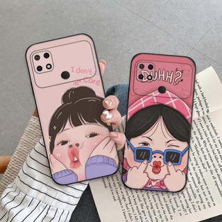Ốp lưng Xiaomi Poco C40 In hình cô gái tinh nghịch dễ thương chống sốc, mềm bảo vệ camera