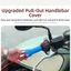 Tay lái xe máy bằng Silicone mềm mại, chống trượt và giảm sóc - Mềm mại và thoải mái
