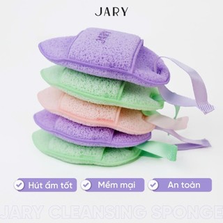 Bông Rửa Mặt Bọt Biển Jary Cleansing Sponge Làm Sạch Da Mặt, Bụi Bẩn Sâu - Bebeau