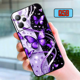 Ốp lưng Realme C35 / Narzo 50A Prime in hình họa tiết hoa tim xinh