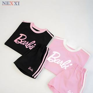 2604.82 - Bộ thun ngắn tay Nexxi viền sọc búp bê size 9 - 16y