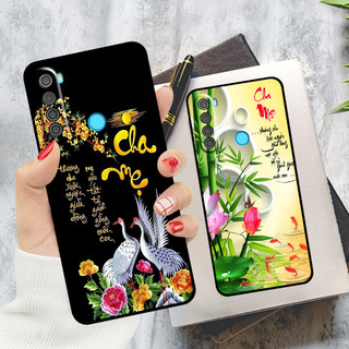 Ốp lưng Xiaomi Redmi Note 8 / Note 8 Pro in hình thư pháp cha mẹ bình an