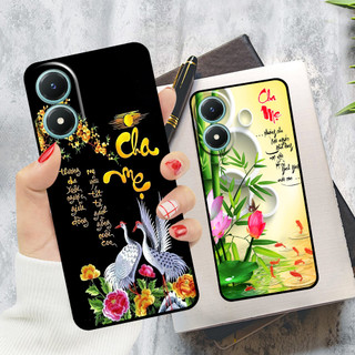 Ốp lưng Vivo Y02s in hình thư pháp cha mẹ bình an