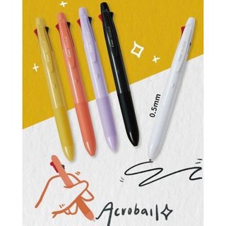 [MỚI VỀ] Bút Đa Pilot Acroball 4+1 - 4 Màu Bi & 1 Chì Kim 0.5mm - Thiết Kế Tinh Tế, Viết Êm, Nhanh Khô