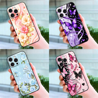 Ốp lưng iphone 15 15 Pro 15 Pro Max 15 Plus in hình họa tiết hoa tim xinh