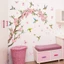 Nhãn dán tường cành cây bướm hiện đại Decal có thể tháo rời❀