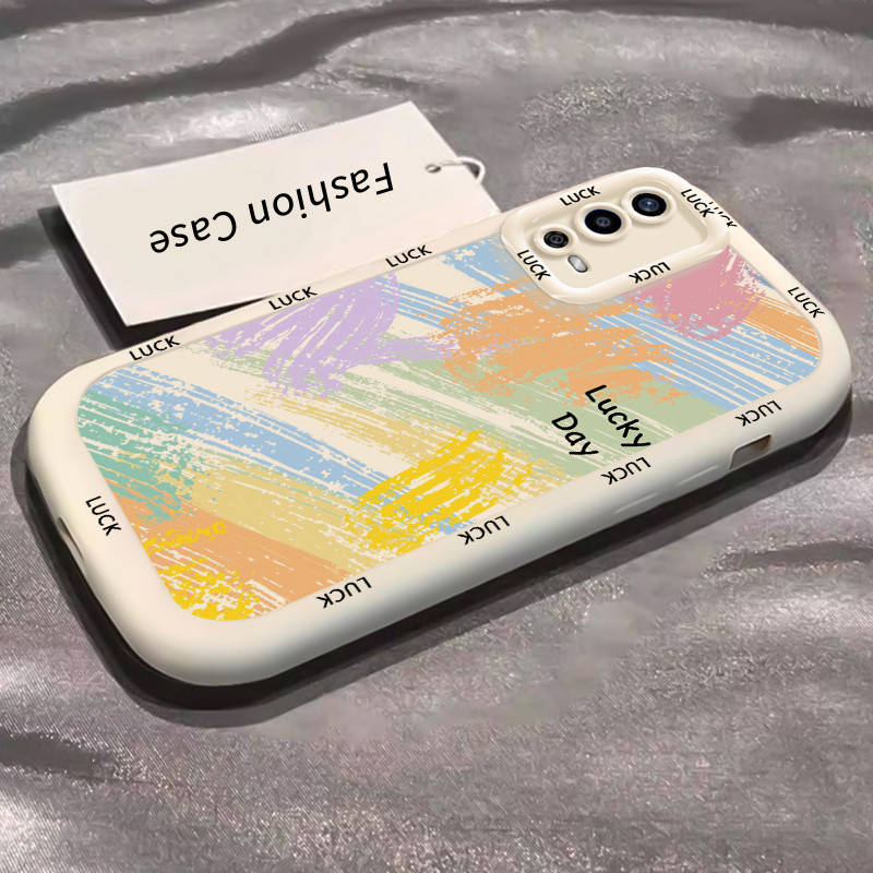 Ốp Lưng OPPO A55 4G Silicon Case Vẽ Siêu Dễ thương