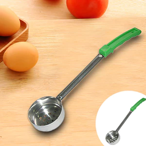 Thìa Trải Phẳng Đáy Thìa Anshi Thìa Pizza Cà Chua Thìa Ounce Nướng Muỗng Đo Đục Lỗ Pizza Thìa
