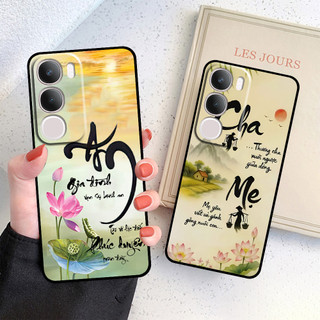 Ốp lưng Vivo Y19s / Y19s Pro in hình thư pháp cha mẹ bình an