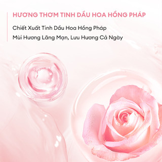 Gel Tắm COLORKEY ROSÉ CRUSH Hỗ Trợ Cấp Ẩm Dưỡng Sáng Da Lưu Hương Dài Lâu 400ml