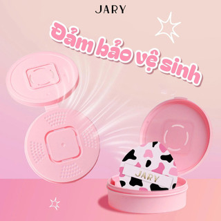 Mút Tán Nền Jary Thick Foundation Puff Mịn Mước Không Hút Kem - Bebeau