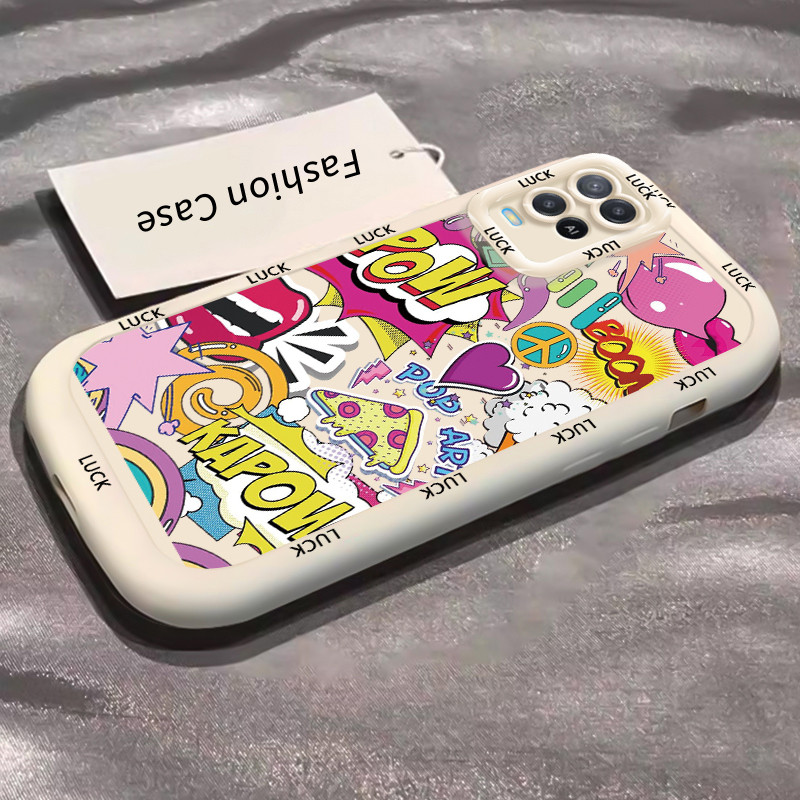 Ốp Lưng OPPO A54 4G Silicon Case Hoạt hình Cá nhân