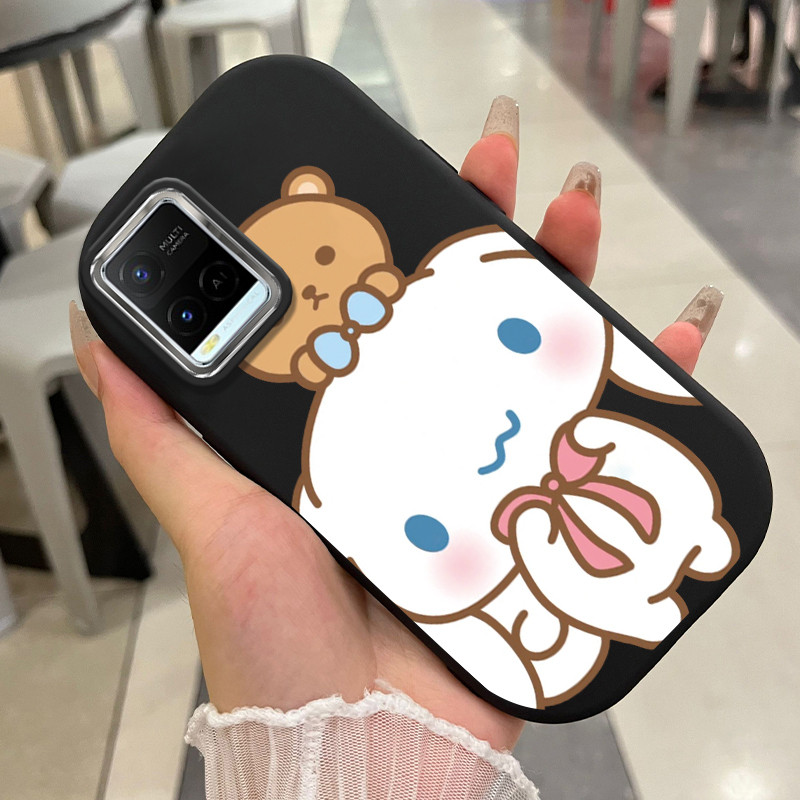 Ốp Lưng Áp dụng cho VIVO Y21 Y21t Y21s Y21e Y21a Y22 Y22s Y33s Y33t Case Vỏ mềm Mèo Hoạt hình
