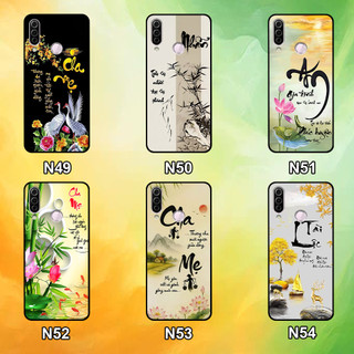 Ốp lưng Vsmart Joy 3 / Joy3 in hình thư pháp cha mẹ bình an