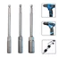 8mm-12mm 150mm Lục Giác Nut Driver Bit Adapter Ổ Cắm Cờ Lê Nối Dài Tay