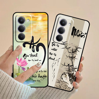 Ốp lưng Xiaomi Redmi 15 in hình thư pháp cha mẹ bình an