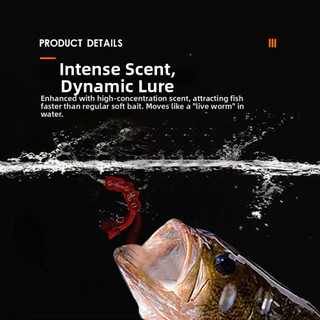 Mồi câu Maggot nhỏ mềm 2-3 cm, giun đỏ