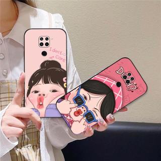 Ốp lưng Xiaomi Redmi Note 9 / Note9s / Note 9 Pro In hình cô gái tinh nghịch dễ thương chống sốc, mềm bảo vệ camera