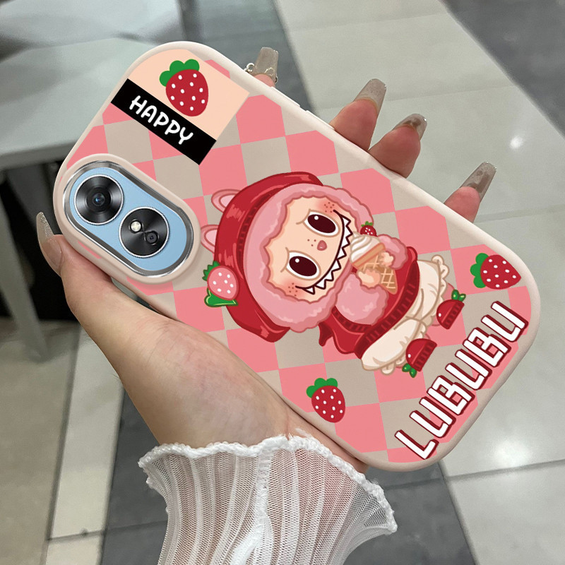 Ốp Lưng Áp dụng cho OPPO A17 A17K Case Vỏ mềm Thỏ Hoạt hình
