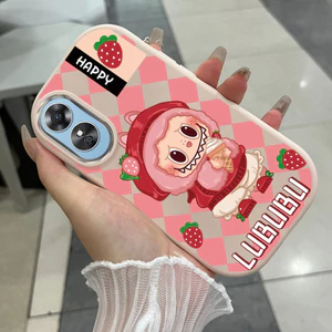 Ốp Lưng Áp dụng cho OPPO A17 A17K Case Vỏ mềm Thỏ Hoạt hình
