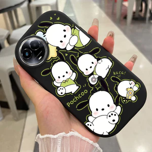 Ốp Lưng Áp dụng cho Realme 11 5G 11 Pro 11X C67 Narzo 60 60X 5G Case Vỏ mềm Chó Đáng yêu