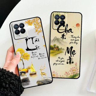 Ốp lưng Realme 8 / 8 Pro in hình thư pháp cha mẹ bình an