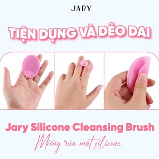 Miếng Rửa Mặt Silicone Jary Silicone Cleansing Brush Loại Bỏ Chất Bẩn, Làm Sạch Sâu - Bebeau