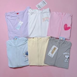 ACN04 - Áo khoác chống nắng vải dệt +50UPF nhiều màu họa tiết ngẫu nhiên size 110-160